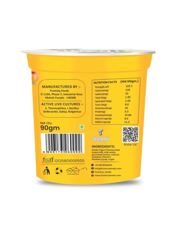 Alphonso Mango Greek Yogurt