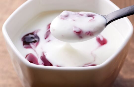 greek yogurt with apples and cinnamon