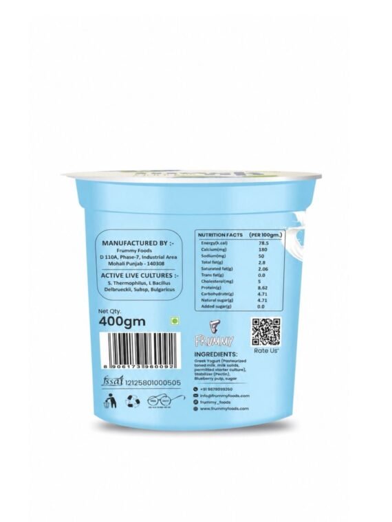 Natural Greek Yogurt 400gm